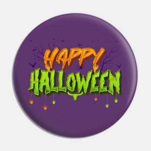 HAPPY HALLOWEEN Pin