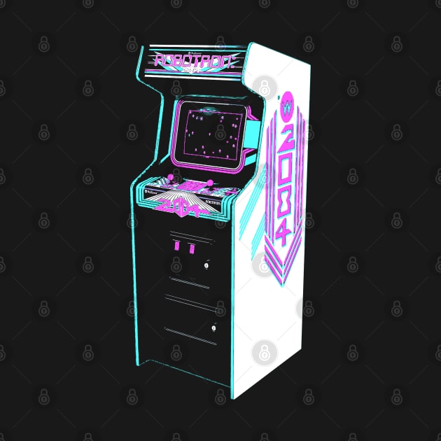 Robotron Retro Arcade Game by C3D3sign