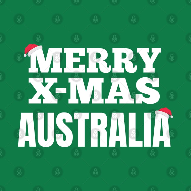 Merry X-Mas Australia by all the places