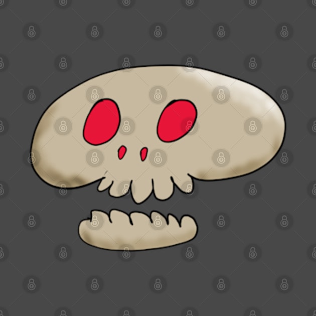 Comical Skull by ZNEVA