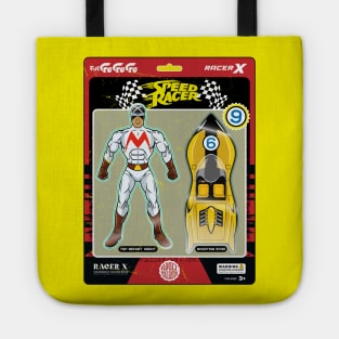 Racer X action figure Tote