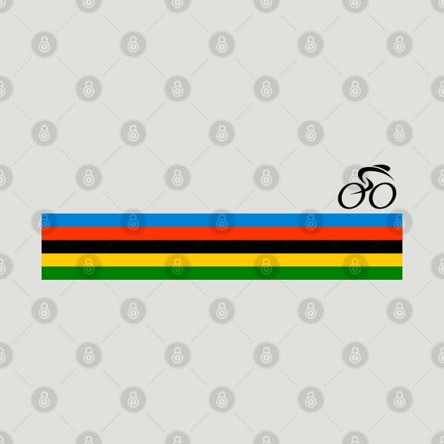 Bike Stripes World Road Race Champion by vintagejoa