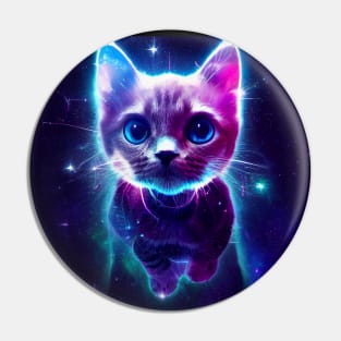 Cosmic Kitty Pin