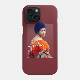 Aretha Franklin / Retro Soul Fan Design Phone Case