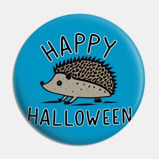 Happy hedgehog Halloween Pin