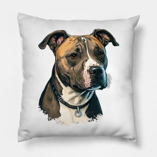 Sweet loyal puppy dog Pillow