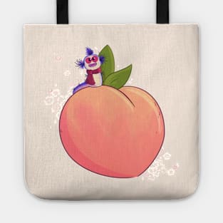 ‘Allo, peach! Tote