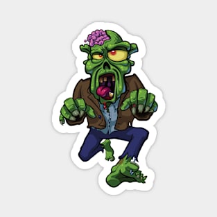 Cute Creeping Zombie Magnet