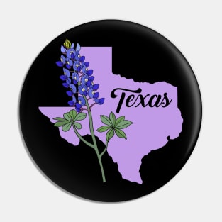 Texas Bluebonnet Pin