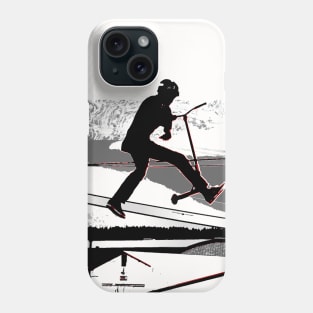 Airborne Scooter Boy - Stunt Scooter Trick Phone Case