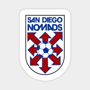 Defunct San Diego Nomads Soccer 1986 Magnet