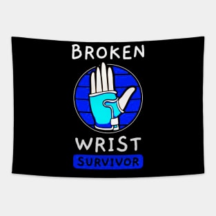 Broken Wrist Survivor Tapestry