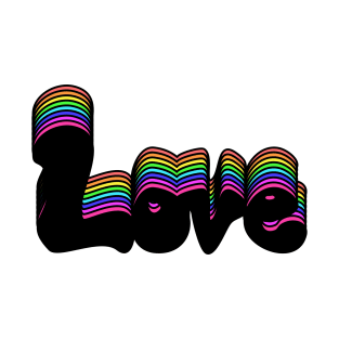 Rainbow Love T-Shirt