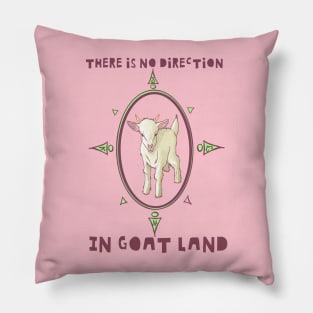 Goat Land 2 Pillow