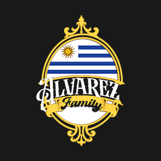 Alvarez Family - Uruguay flag T-Shirt