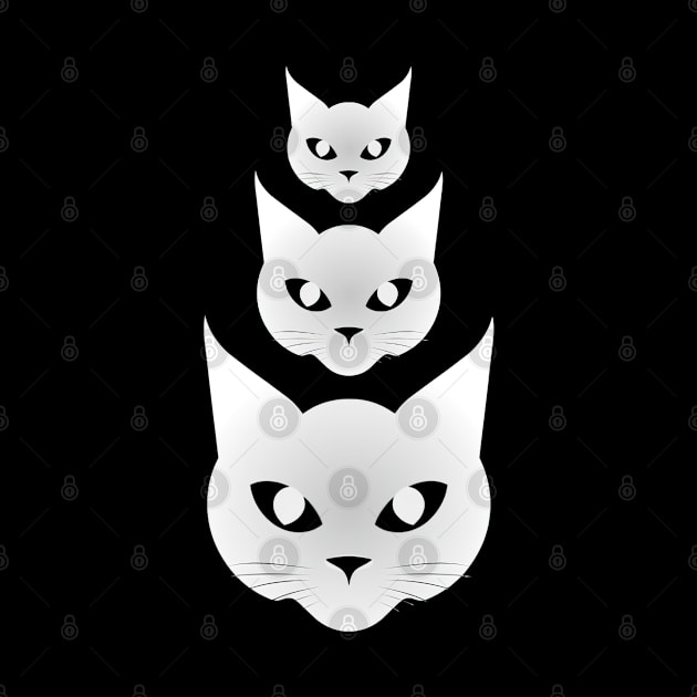 White Cats by TooplesArt