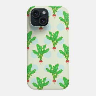 Radish Pattern Phone Case