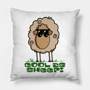 Cool as Sheep Pillow