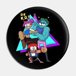 K.O., Enid, & Rad Pin