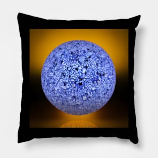 Glowing Cork Spirit Ball, AI Art Pillow