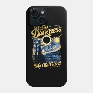 Solar eclipse apparel Starry Night Phone Case