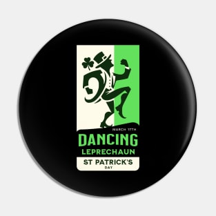 Dancing leprechaun Pin