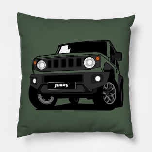 Green Jimny Pillow