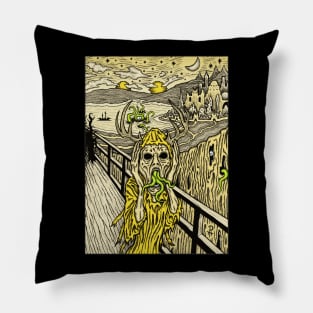 Scream in Yellow - Azhmodai 2018 Pillow