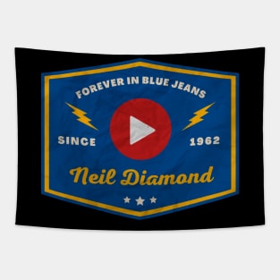 Neil Diamond // Play Button Tapestry