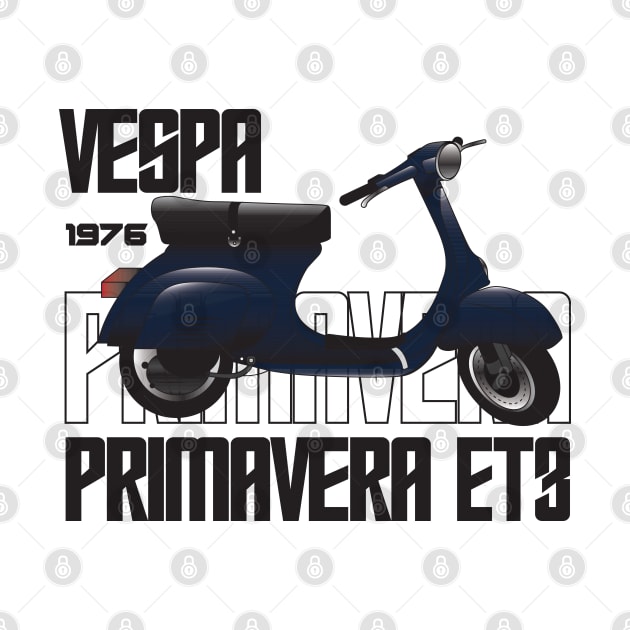 1976 Vespa Primavera ET3 by kindacoolbutnotreally