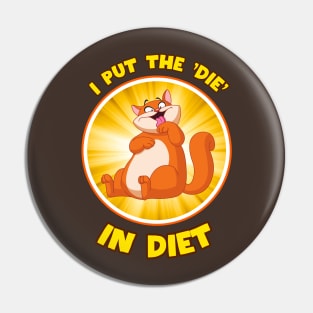 Paws for Thought: A Feline Diet Revolution Pin