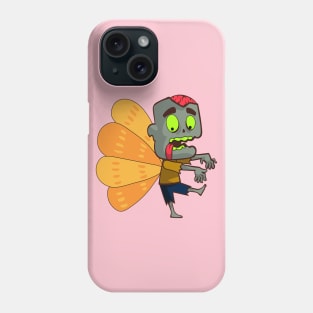 cute zombies butterfly part 6 Phone Case