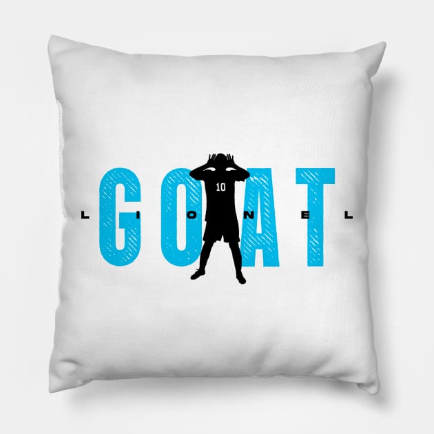 GOAT Lionel Pillow by Aefe