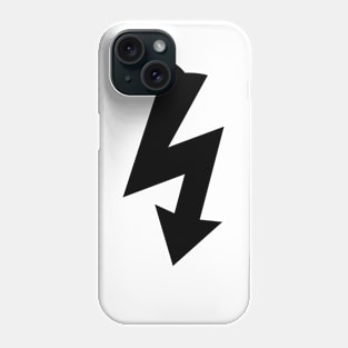 Electricity Warning Symbol Phone Case