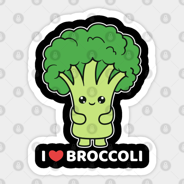 I Heart Broccoli | I Love Broccoli - Broccoli - Sticker | TeePublic I Heart Broccoli | I Love Broccoli - Broccoli - Sticker | TeePublic