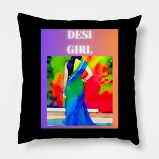 Desi Girl Pillow