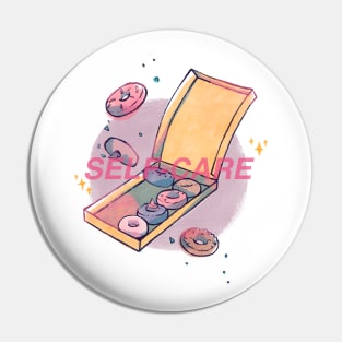 Self-Care Series - Doughnut Box Pin