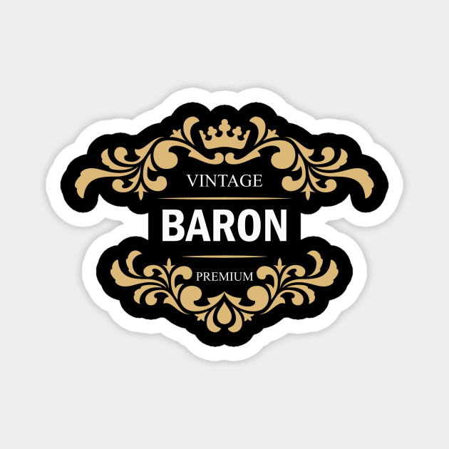 Baron Name Magnet by Polahcrea