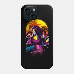 Donna Summer's Groove A Photographic Tribute to Disco's Icon Phone Case