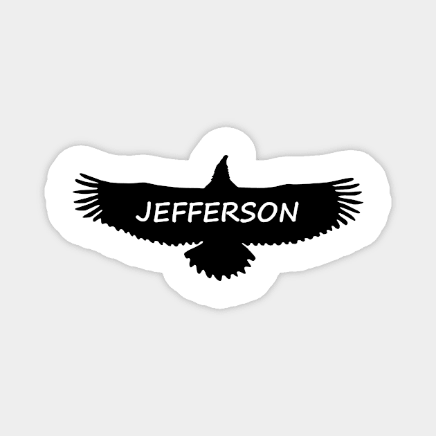 Jefferson Eagle Magnet by gulden