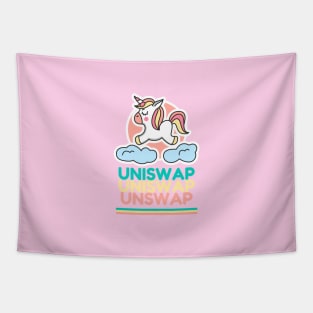 uniswap Unicorn Tapestry