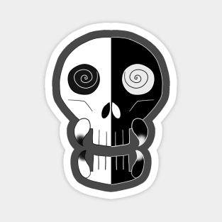 Weird Skull [Split] Magnet