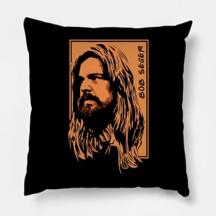 bob seger legend Pillow