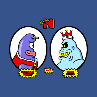 Eggplant Wizard and King Hippo T-Shirt