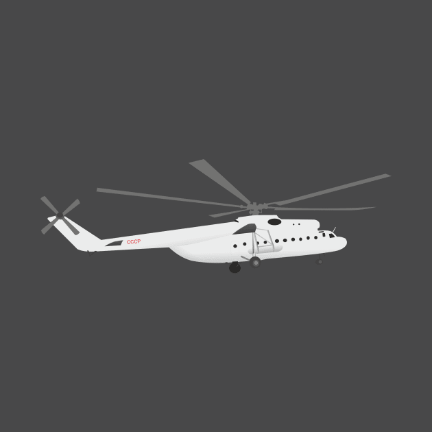 Soviet Helicopter Mi-6 by NorseTech