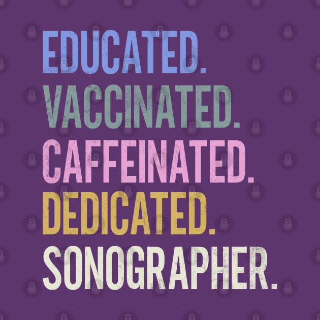 Sonographer - Retro Vaccination Design by best-vibes-only