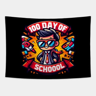 100 Days of School Tapestry