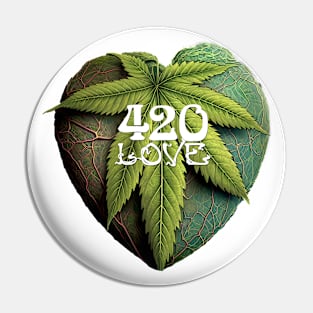 420 Day: 420 Love Pin