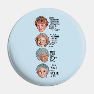 The Golden Girls Pin