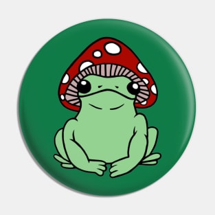 Mushie frog Pin